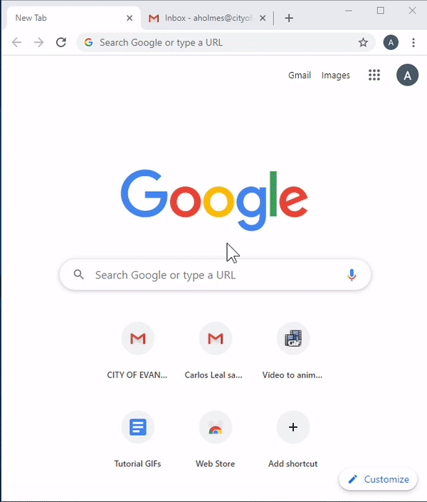 google chrome not opening split screen